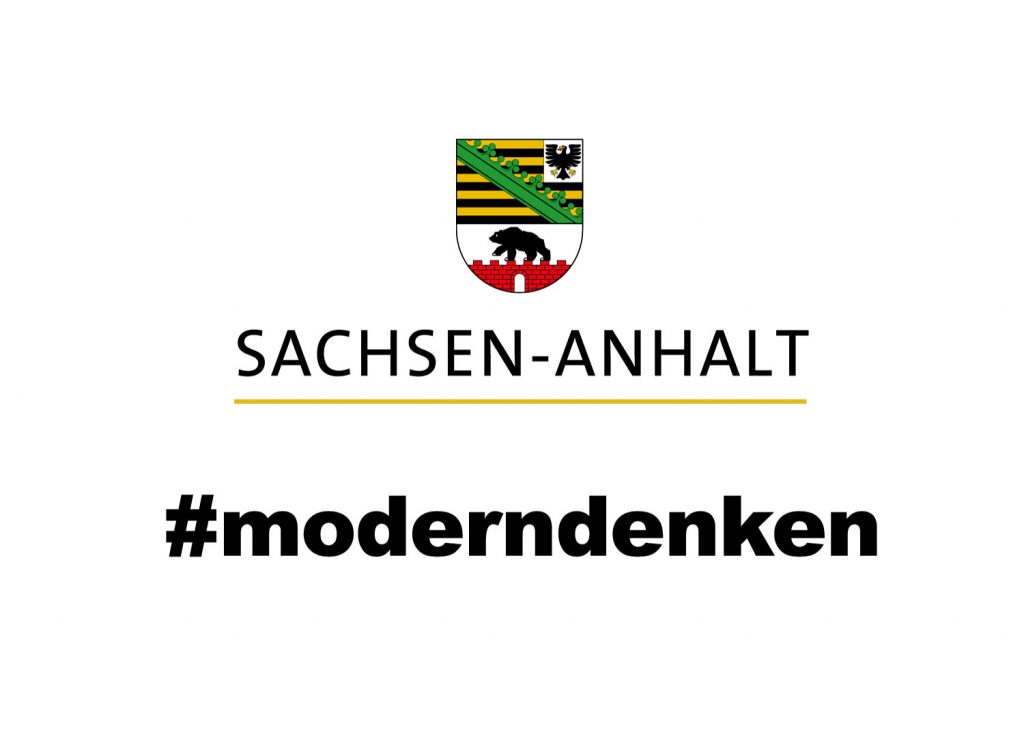 Logo Sachsen Anhalt modern denken